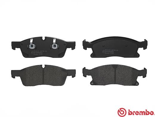 A.B.S. P 50 108 BREMBO Bremsbelagsatz, Scheibenbremse